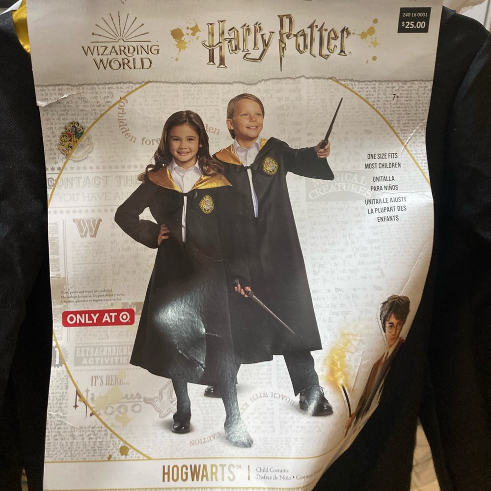Harry Potter hogwarts robe costume